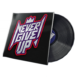 Never Back Down-再生ボタンを押して、「Never Give Up」。